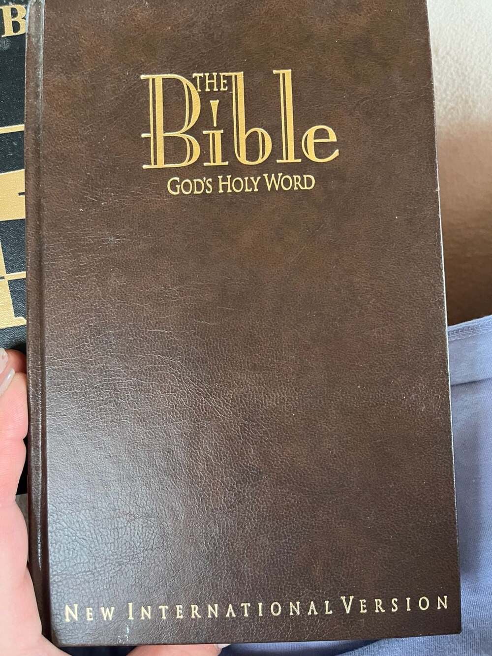 New International Version The Bible God's Holy Word New Internatioanl 1995 #H-7